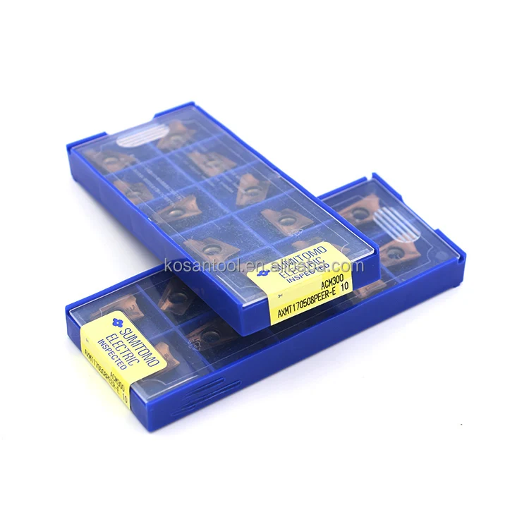 Sumitomo carbide inserts cnc cutting inserts milling inserts AXMT170508PEER-E ACM300