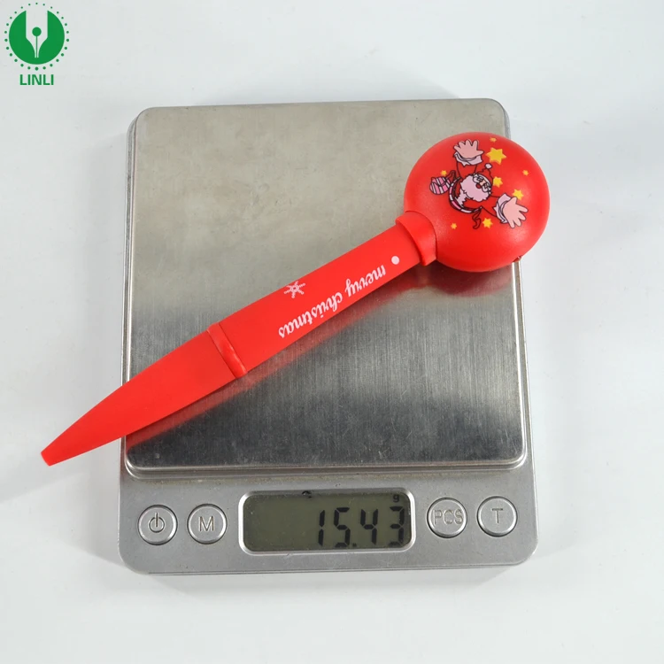 
Giveaway Gifts Sound Led Christmas Pen, Christmas Ballpoint Pen, Multi-function Pen 