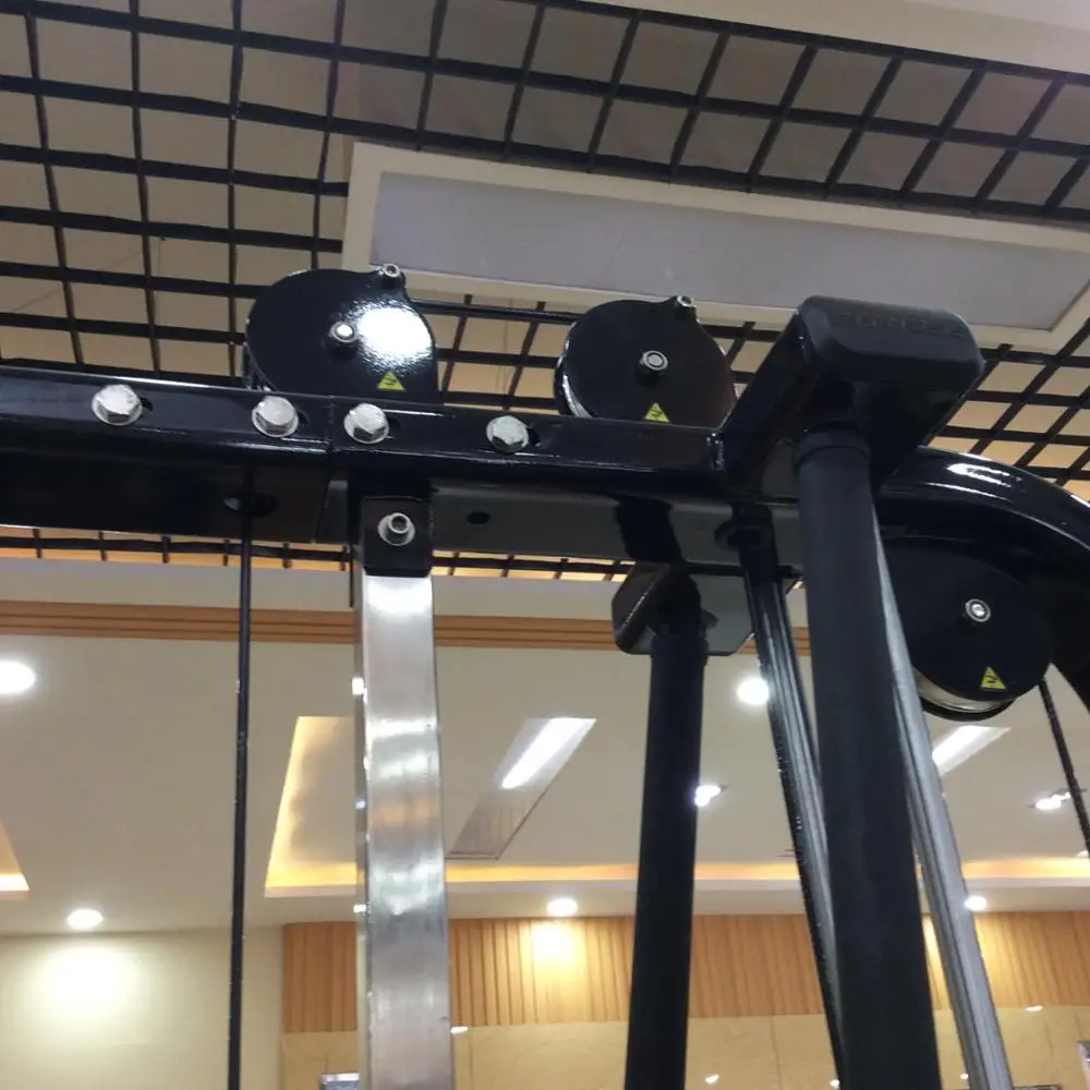 gym equipment cable crossover machine