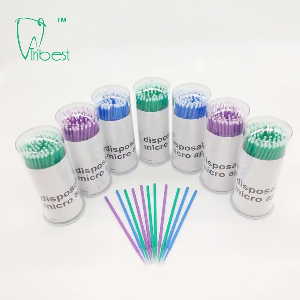 Стоматологический обычный тонкий и ультратонкий микроаппликатор/стоматологическая микрощетка