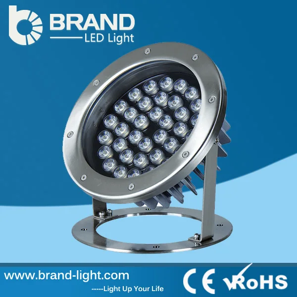 10W 12V RGB White LED Underwater Spot Light IP68 Waterproof Pond Aquarium Lamps