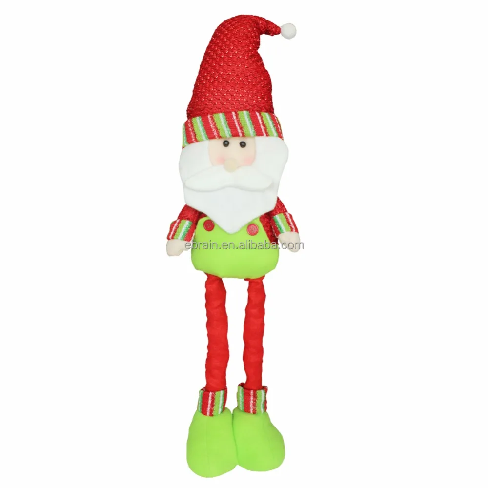 Hot Sale Big Size Christmas Long Legs Dolls Lively Christmas Dolls Personalized Flexible Standing Doll Christmas products