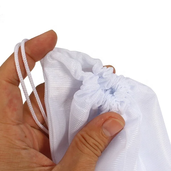 
nylon bags for packaging, nylon net bags for packing vegetables, mesh fruit bags with drawstring 