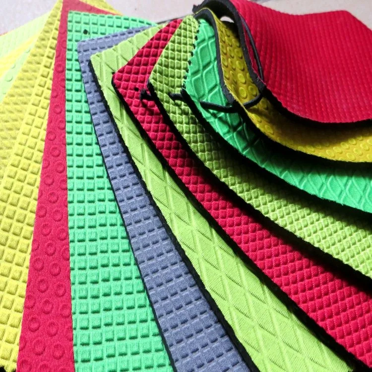 Дышащий полиэфир эластичные бриллианты неопреновый пенопласт рельефный