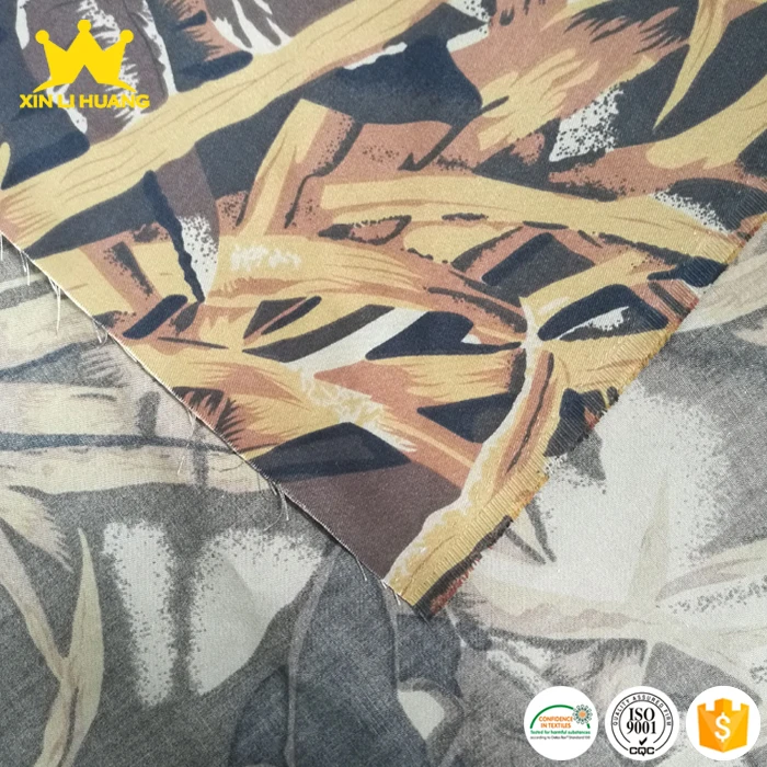 
New Design Russia Forest Grass Printed 80% Cotton 20% Polyester CVC Twill Fabric 