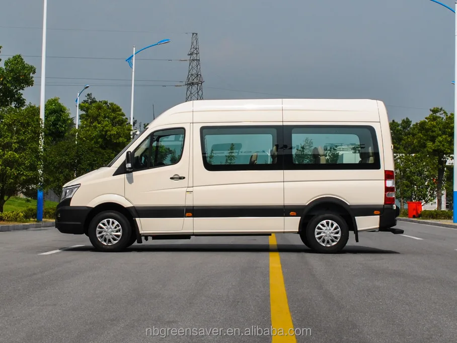 LHD/RHD Popular pure Electric van/bus with 10-17 seats and strong body