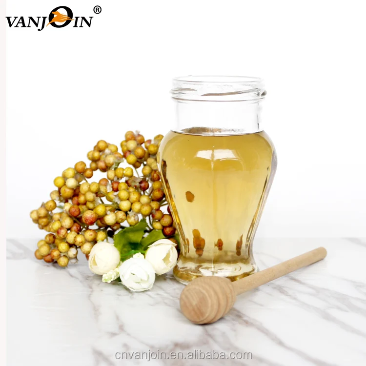 106ml Empty Amphora Glass Jar with Metal Lug Cap Food Container for Honey Jam Jelly Beverage & Holiday Packing