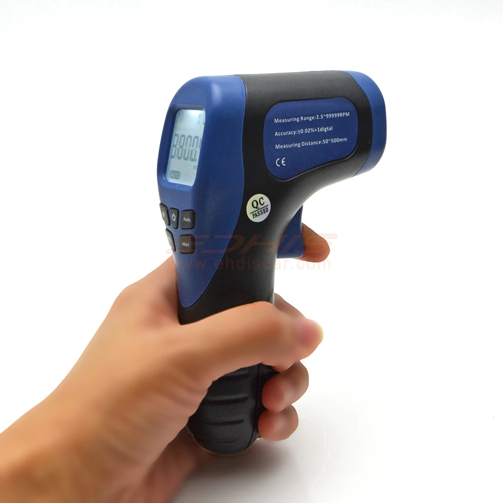 Горячий Продавать Последние Высокая Точность бесконтактный ЖК-Цифровой Тахометр
