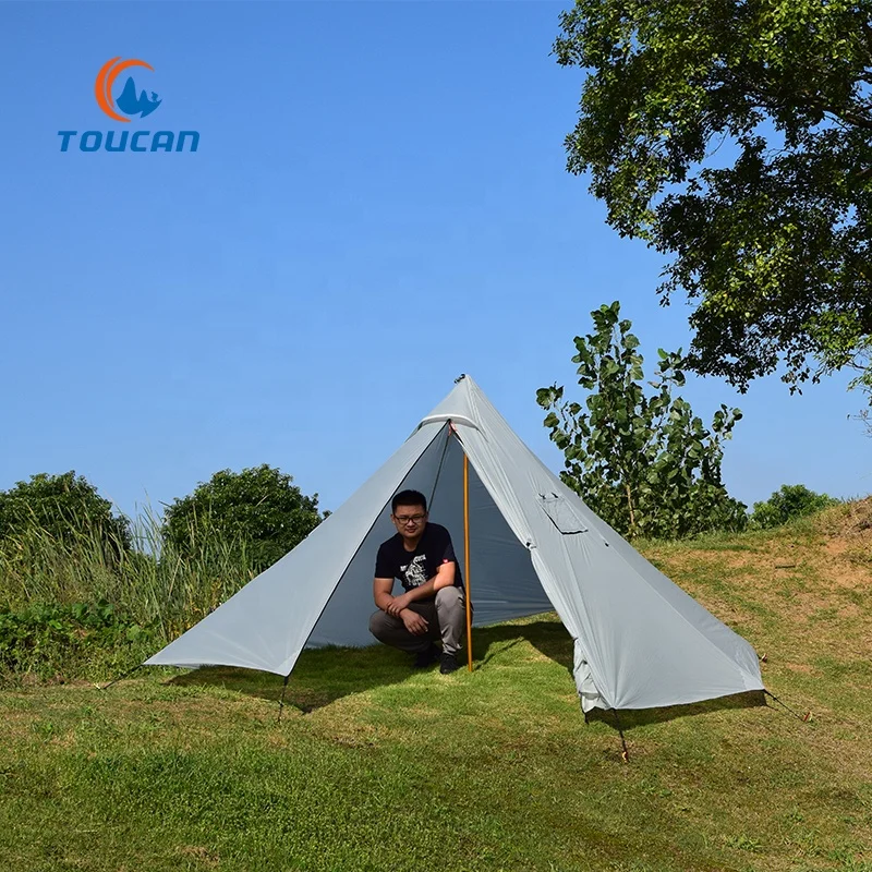 20D Ультралегкая плита дымовая палатка