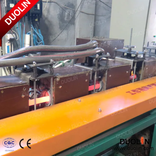 Непрерывная индукционная закалка машина