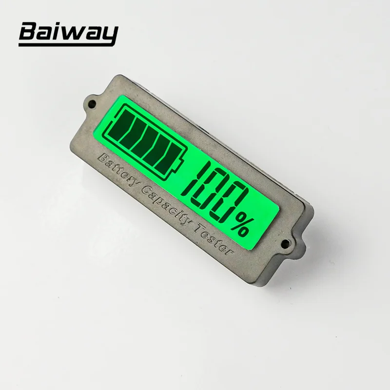 BW-LY6N свинцово-кислотная батарея/литиевая батарея аккумуляторов с ЖК-дисплеем индикатор метр