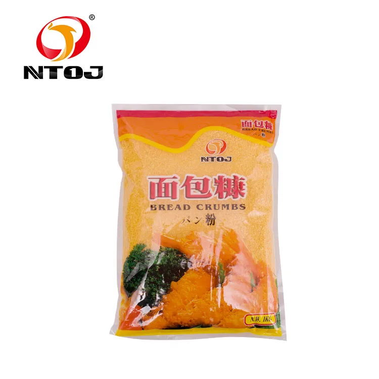 Желтые крошки Panko в форме иглы
