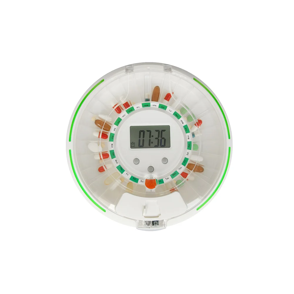 LCD display automatic pill box digital pill dispenser