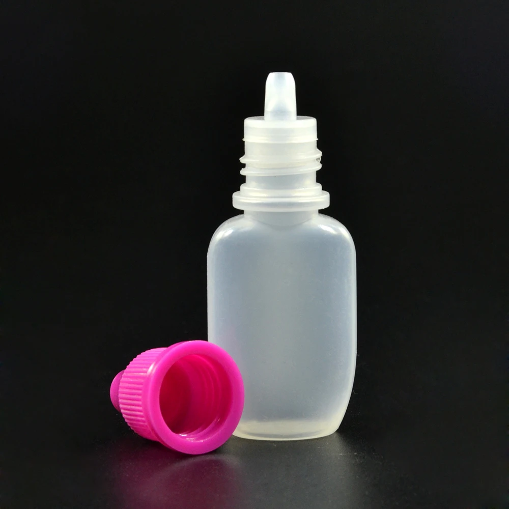 8ml 10ml 15 ml 30 ml small PE plastic oval flavor dropper bottle for liquid