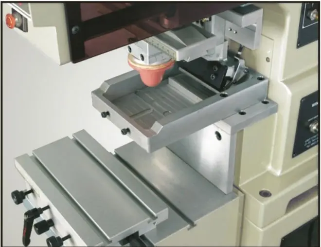 HP-125BY Hengjin automatic 2 color bottle cap pad printer with ink cup