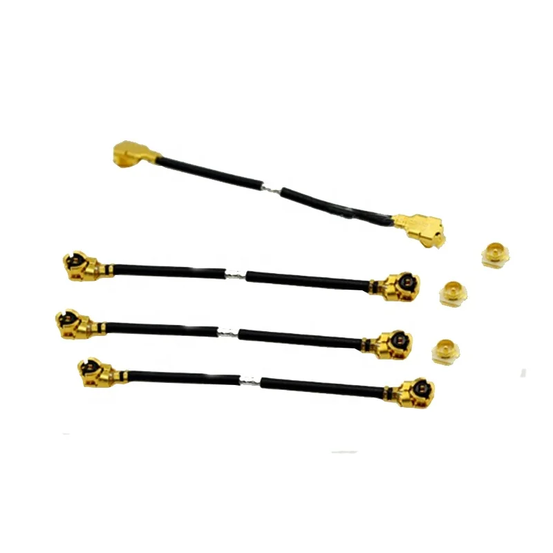 Black IPEX MHF 1.13 / 0.81 Connector Jumper Pigtail Cable Double End UFL Cable