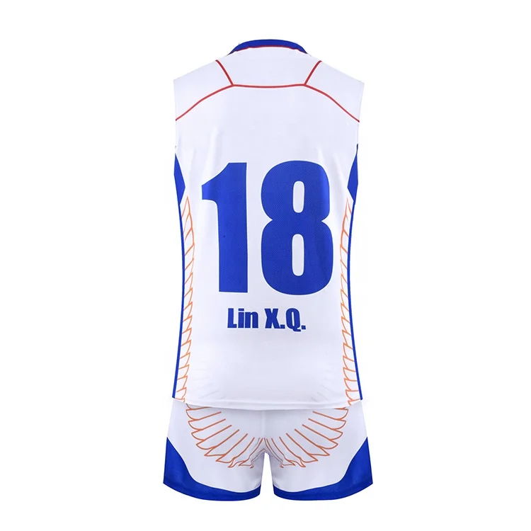 Healong Sublimated Sleeveless Latest Design Volleyball Jersey Women Wholesale Team Set Custom Volleyball Uniforms
