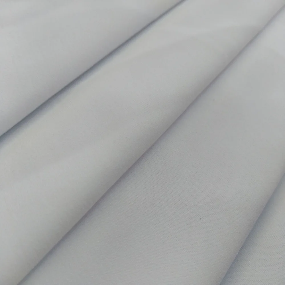 Jinlong black stock 190gsm 85 polyester 15 spandex warp tricot promotion fabric for swimwear