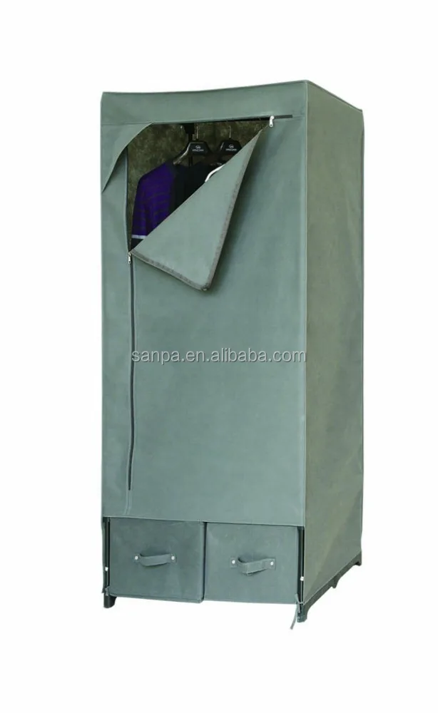 Modern Non-Woven Fabric Portable and Foldable Home Furniture Bedroom Wardrobe Custom Color