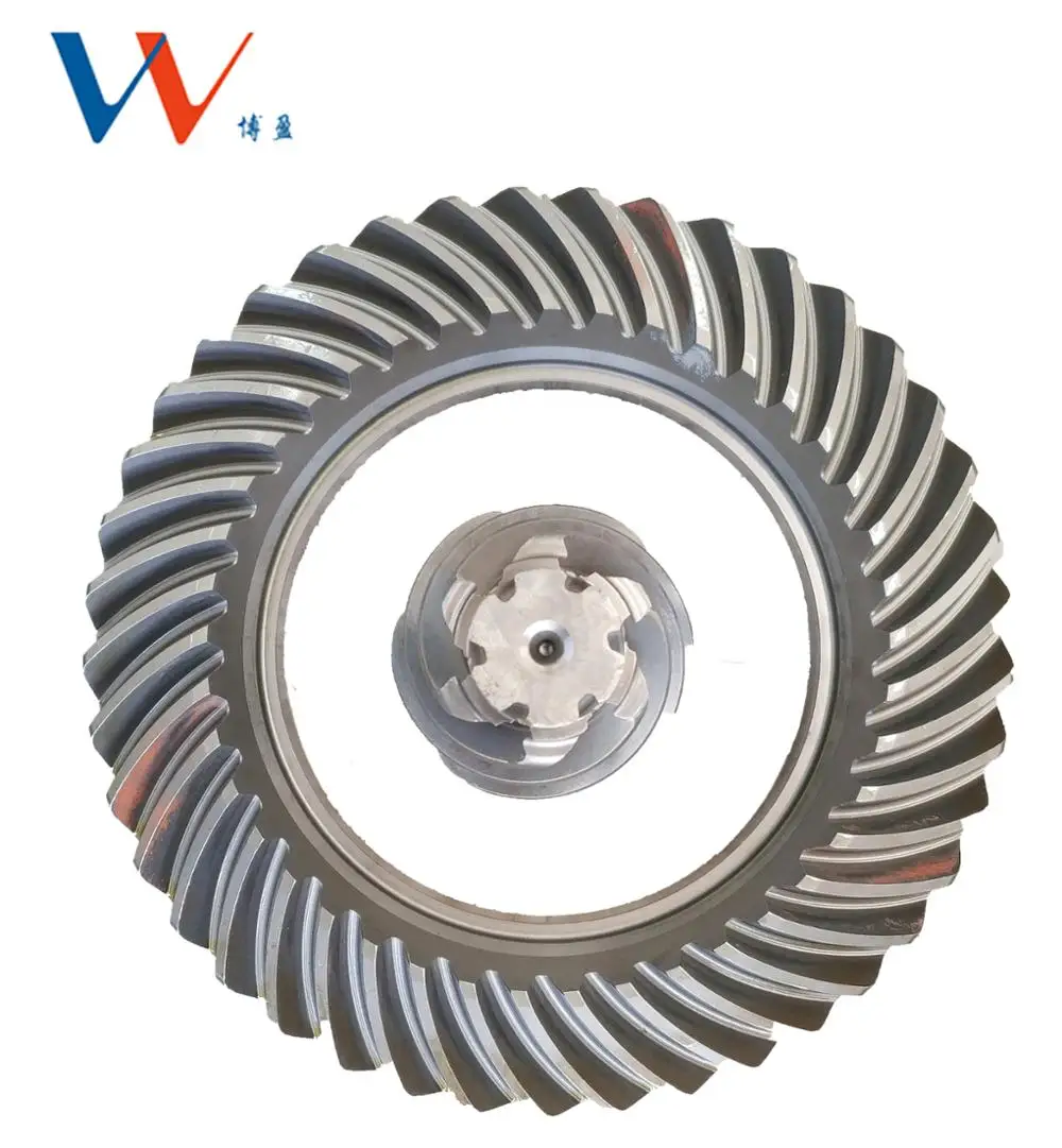 
Crown steering pinion bevel gear speed ratio 6.83 