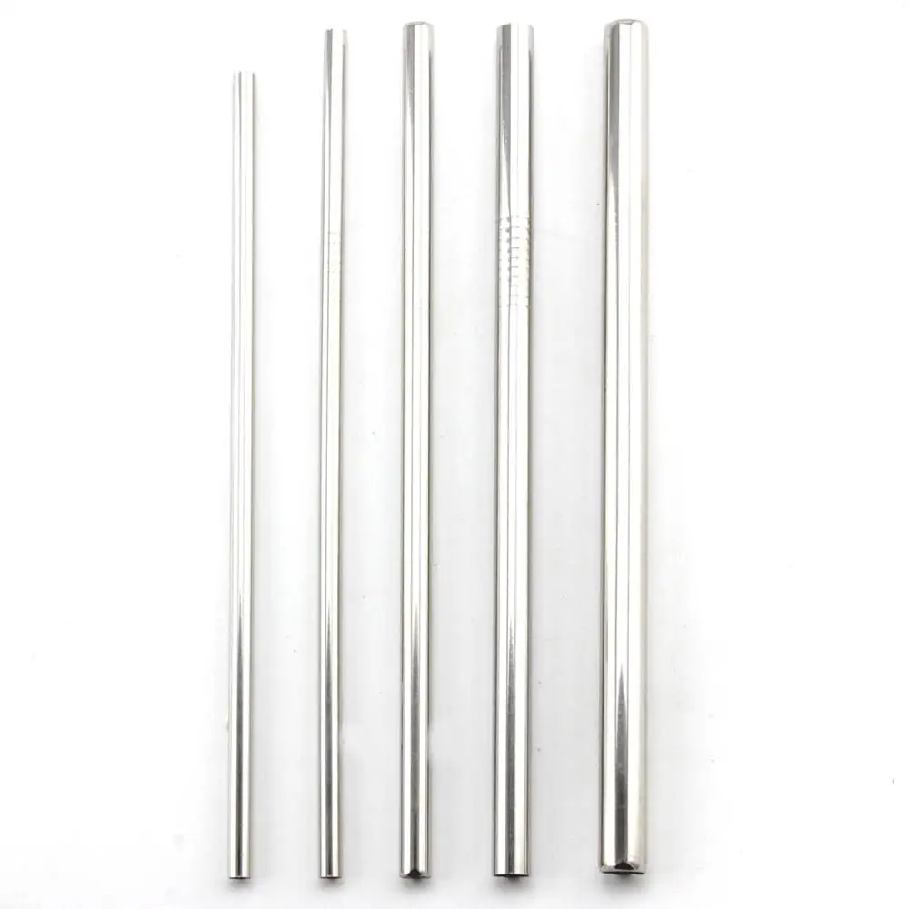 Pretty titanium coating durable stainless steel straw