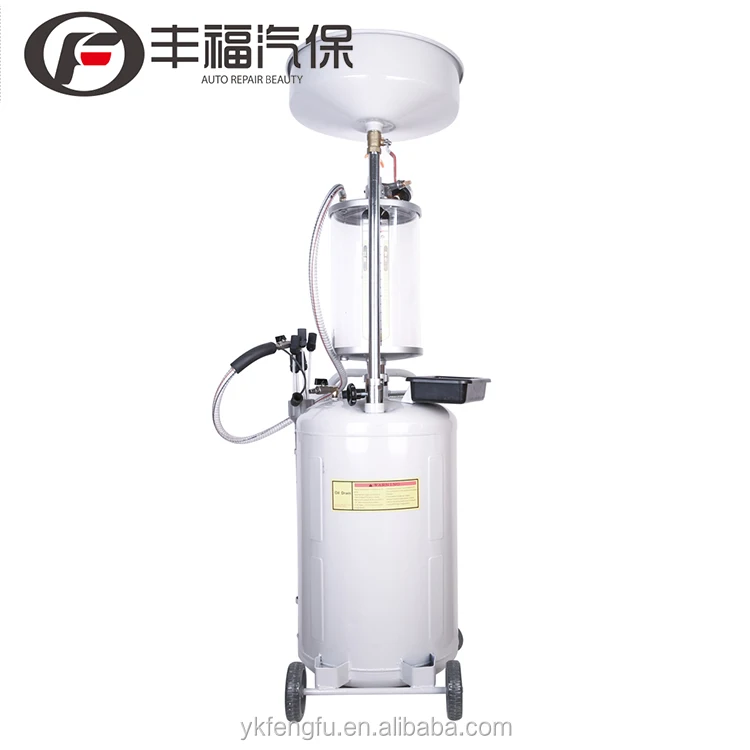 Роскошная машина для замены масла, слив отработанного масла с чашкой