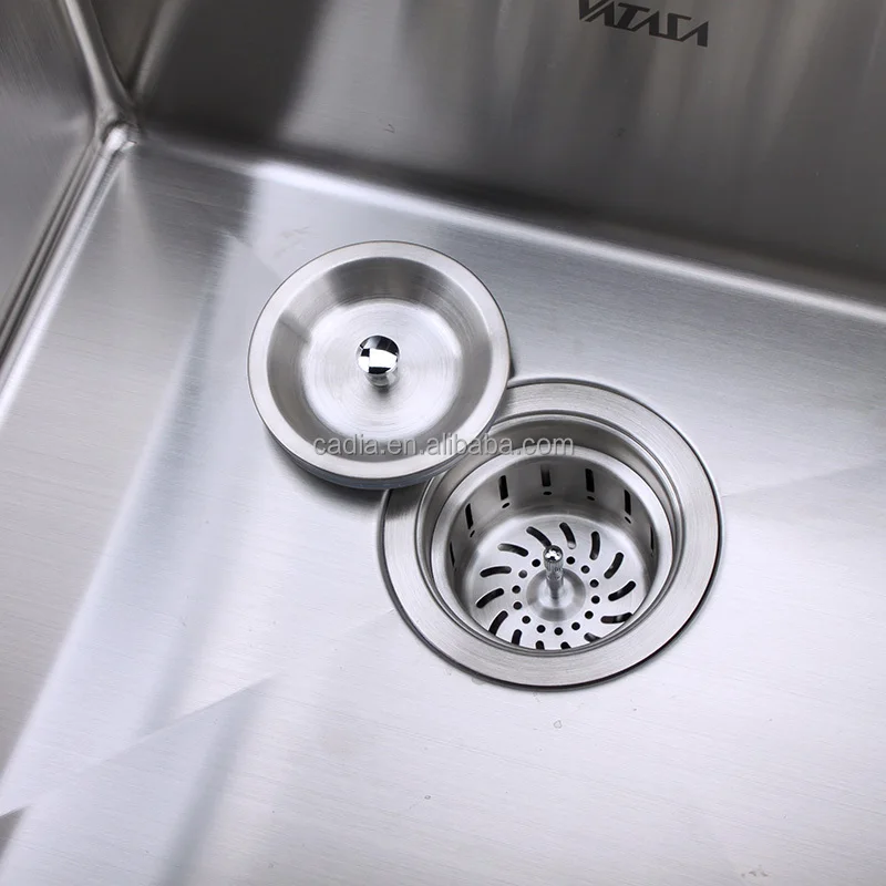 
cadia japan style top utility corner double bowl kitchen sink with stainless steel faucet 