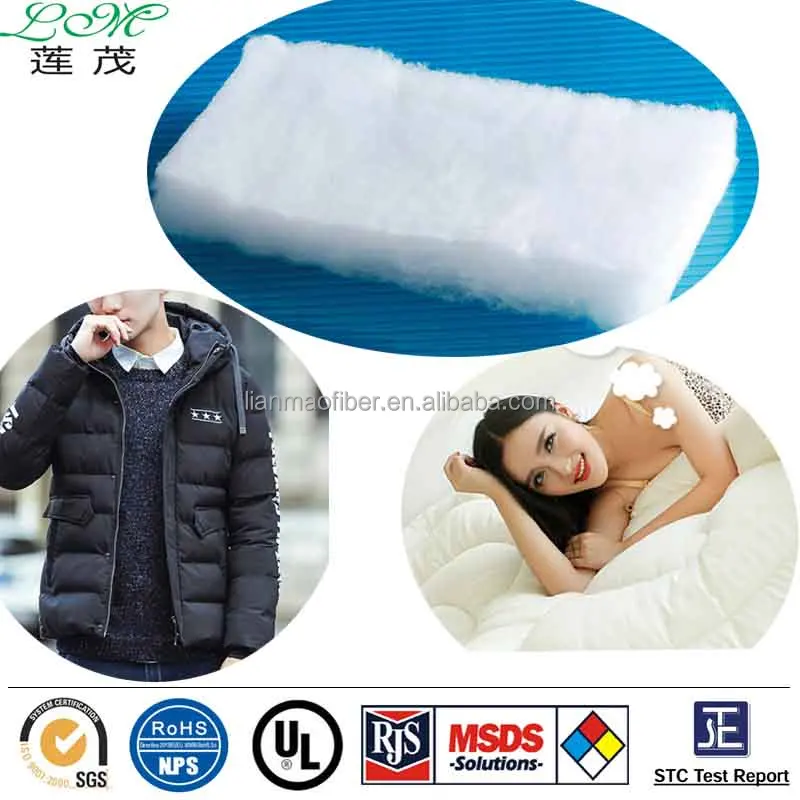 
Healthy Anion fiber wadding/felt with anion contents for mattress/garments/home textiles 