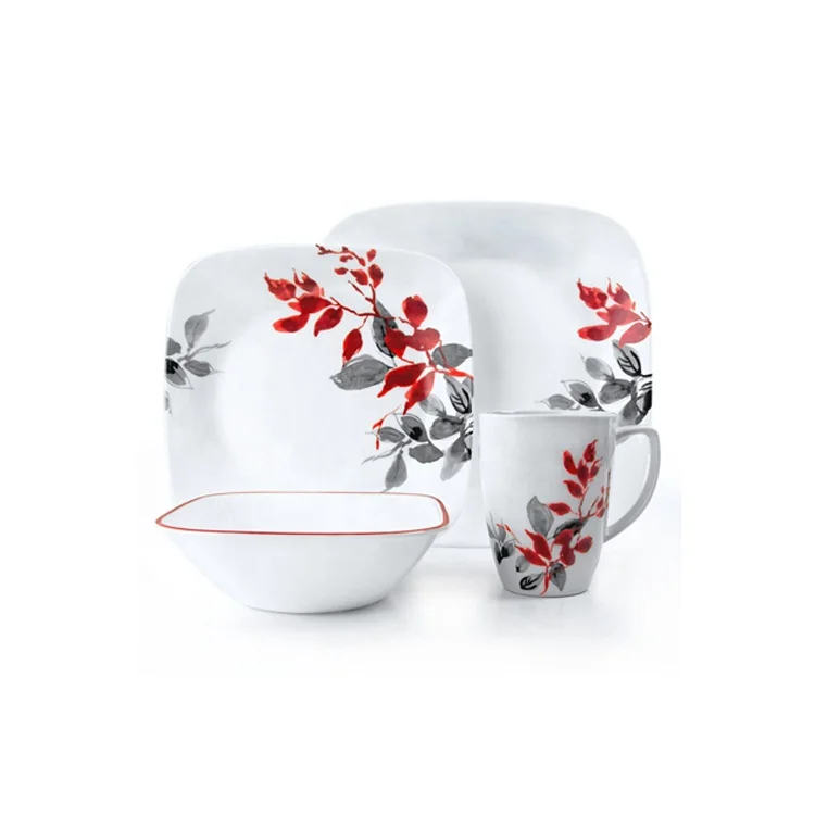 BPA-free and completely food safe home goods dinnerware/plastic homeware/pakistani dinner set