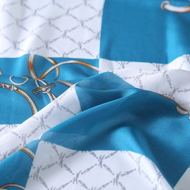 New fashion scarf shawl wholesale custom silk scarf for women stylish