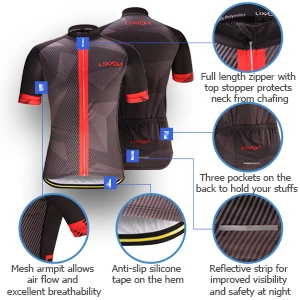 
White And Bib Short 5x Cycling Jersey Long Set 