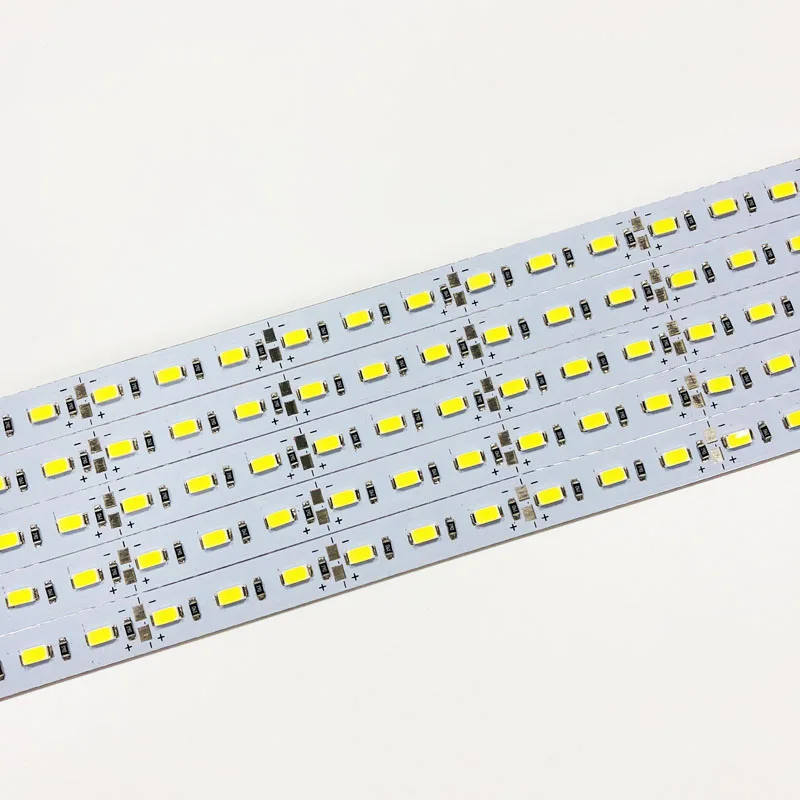 5V 72pcs SMD5630 rigid bar strip light 1m 12mm PCB hard strip lighting cool white