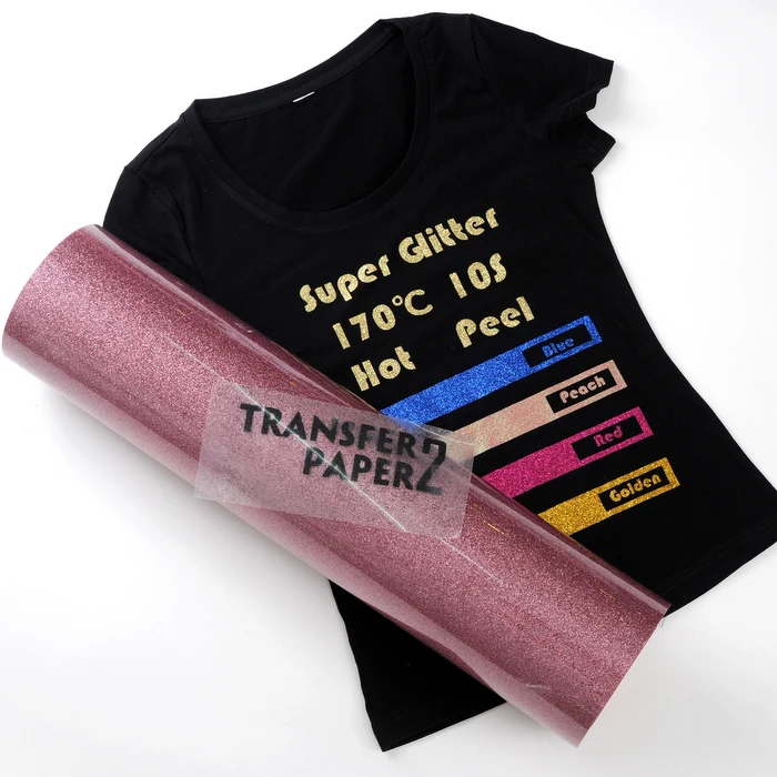 Супер Блестящий розовый цвет теплопроводная поливинилхлоридная для текстиля