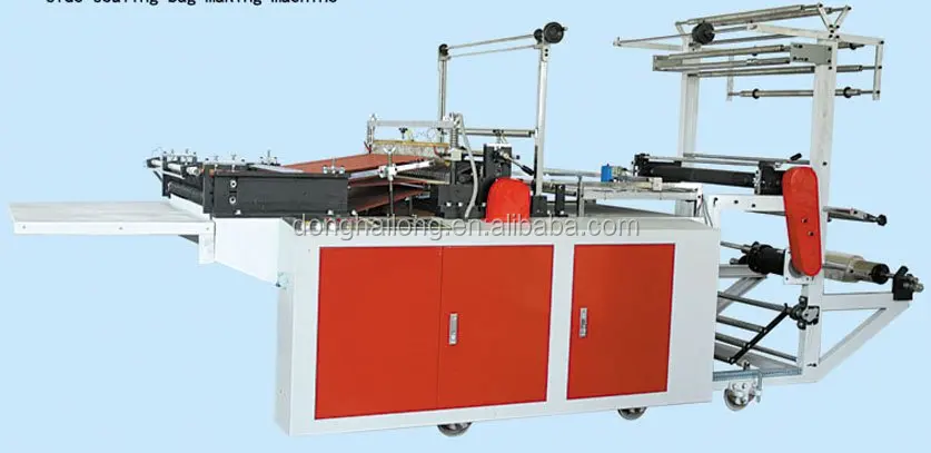 Double -line T-shirt Bag Making Machine