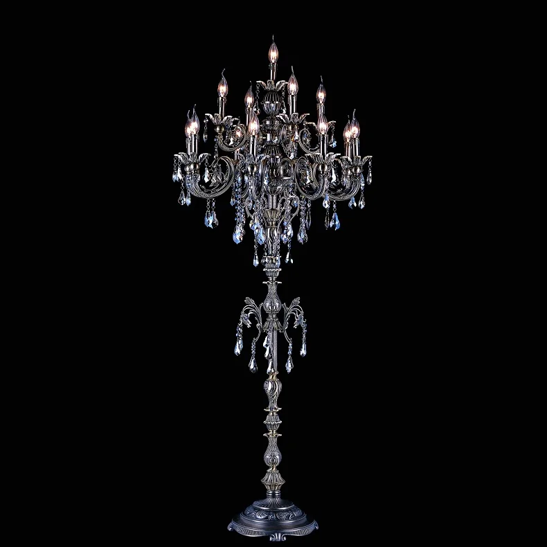 Floor Standing Lamps Crystal Chandelier Lamp