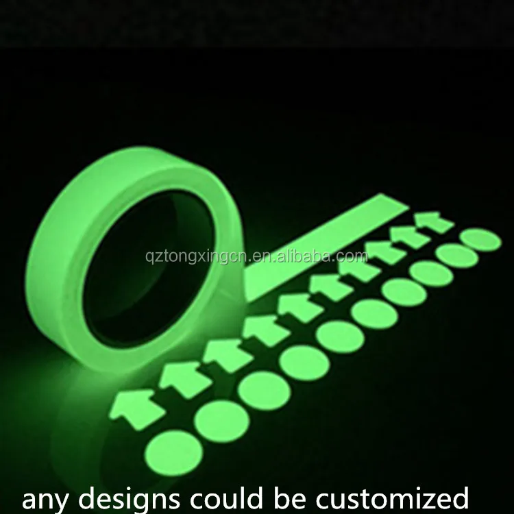 High bright custom decorative letter glow in the dark car sticker