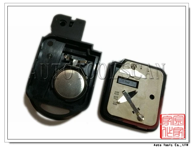 Брелки для Нисса (Подлинный) Micra K12 2 Кнопки Дистанционного Ключа 4D60 автомобилей датчик ключа умный ключ AK027023