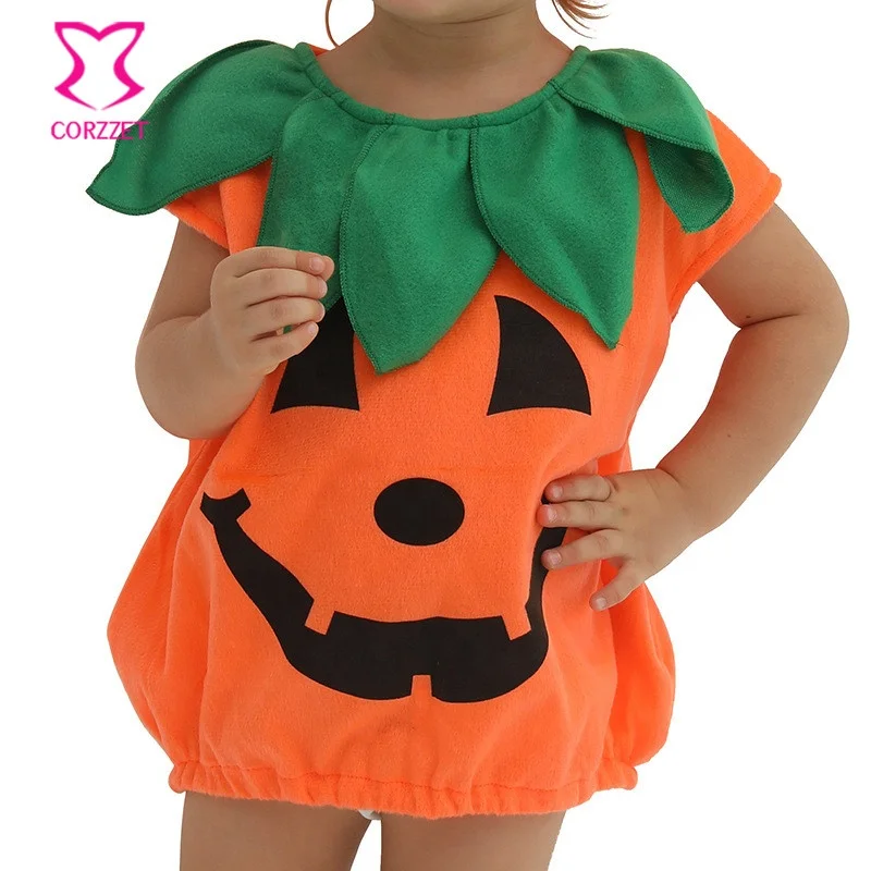 Corzzet Baby Style Clothing Melon Cute Performance Attire Halloween Pumpkin Light Cosplay For Kids Vegetable Costumes For Kids