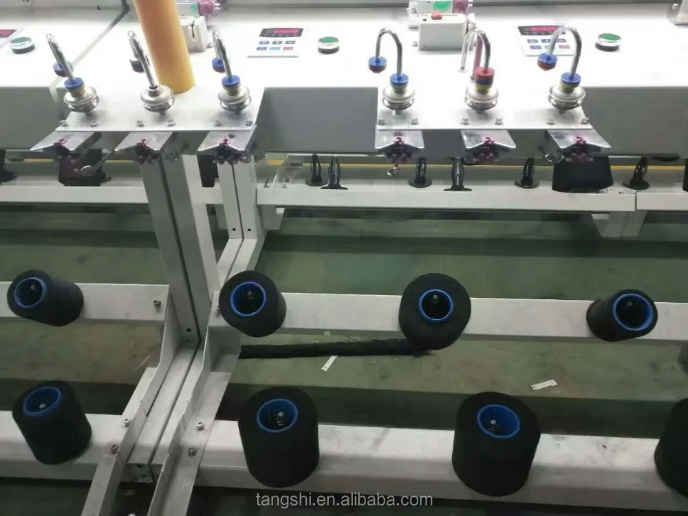 2-3 Ply Yarns Doubling WINDING MACHINE for TFO twisting using