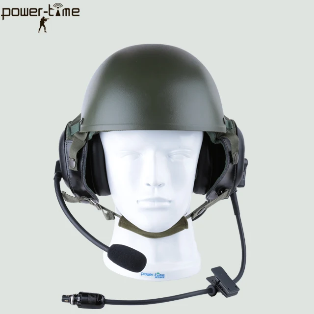 Pilot Helmet and Helicopter Helmet Noise-reduction Headset Microphone Noise Cancelling Wired Waterproof Professional AVIATION