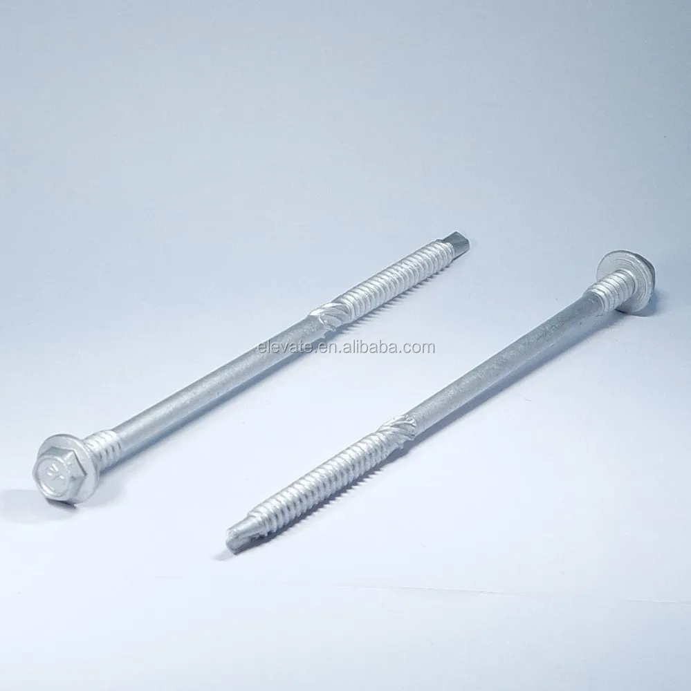 AS 3566 Indented Hex Flange Washer Head BSD Thread Reduce Point screw self-drilling