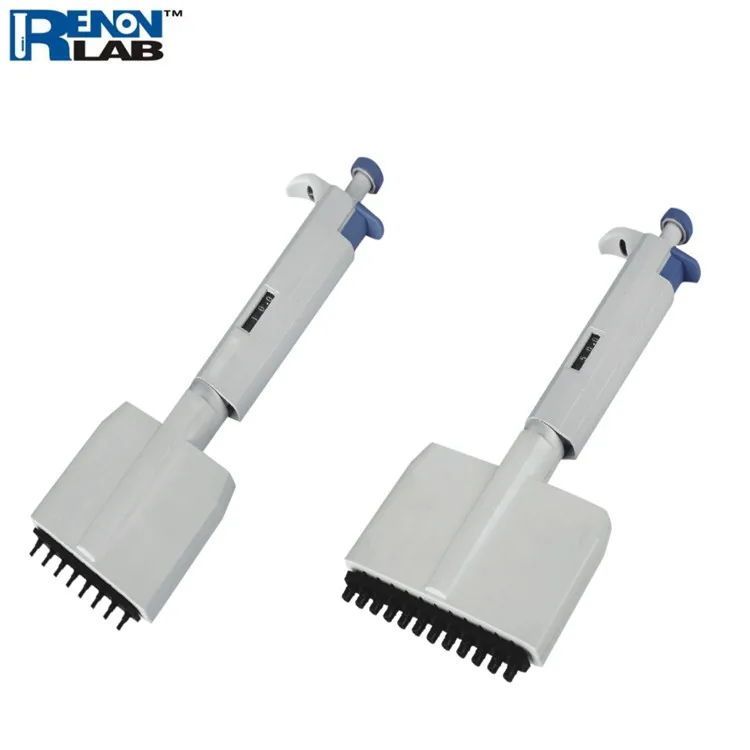 RENONLAB Adjustable Autoclave Multichannel Pipette