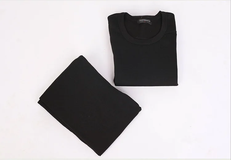 
High quality lined velvet winter long johns underwear thermal for man 