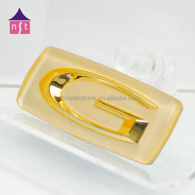 Custom chrome plastic car emblem car sticker 3D look logo,ABS car emblems