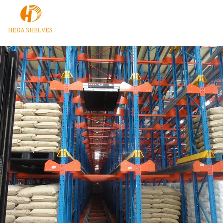 HEDA OEM Automatic Warehouse Racking System Hightech Radio Shuttle Pallet Rack Radio Shuttle Racking