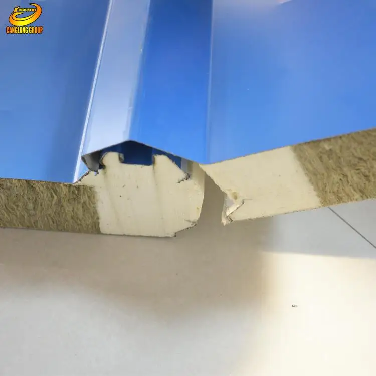 Eps сэндвич Изолированная стальная кровля Изолированная