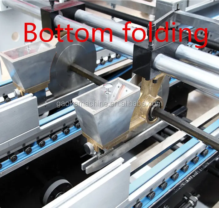 GK-1200PCG Toilet Paper Box Manufacturing Machine Of Folding Gluing In Alibaba Express