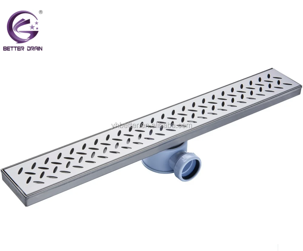 
Stainless steel drain tile insert linear floor drain bathroom shower drain 
