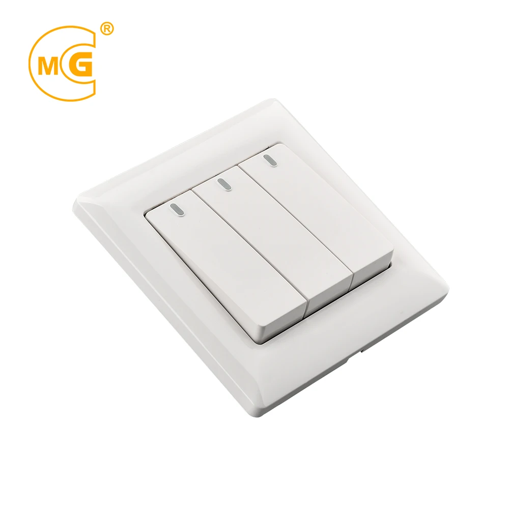 Types of night electrical wall switch with led indicator light
