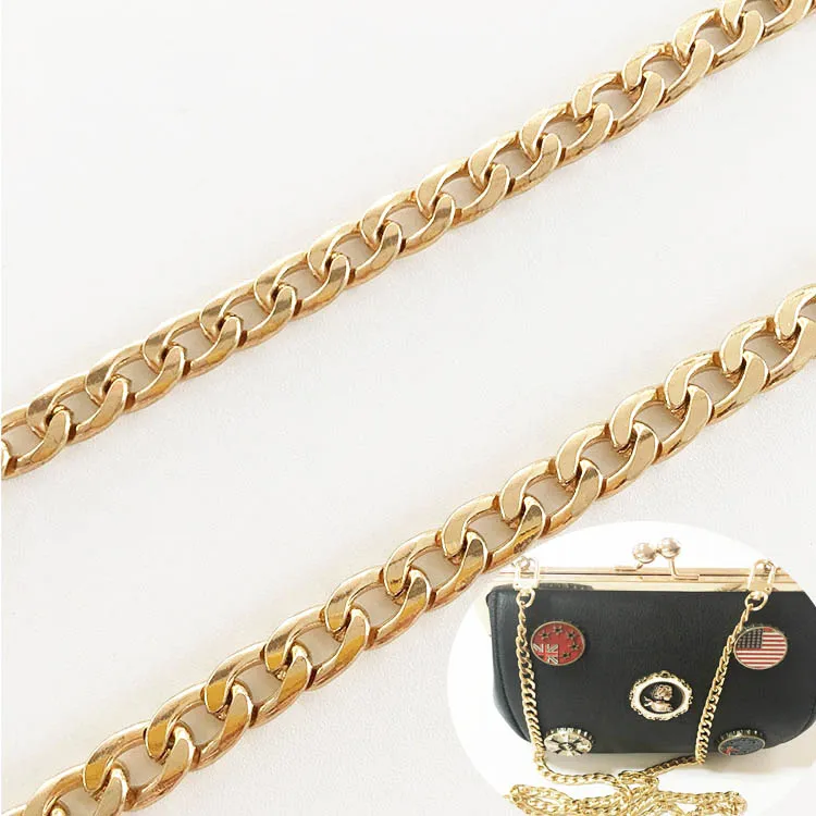 Detachabel wholesale metal handbag chain for purse chain bag chain
